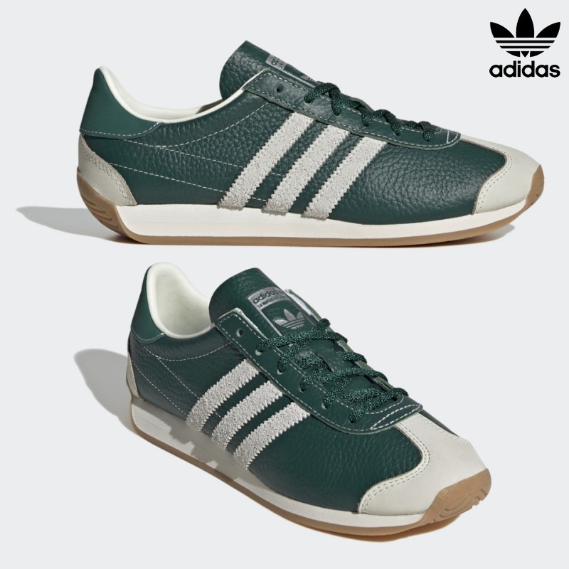 [ADIDAS] アディダス オリジナルス カントリー OG カレッジグリーン オフホワイト シルバーメタリック / COUNTRY OG GREEN SILVER