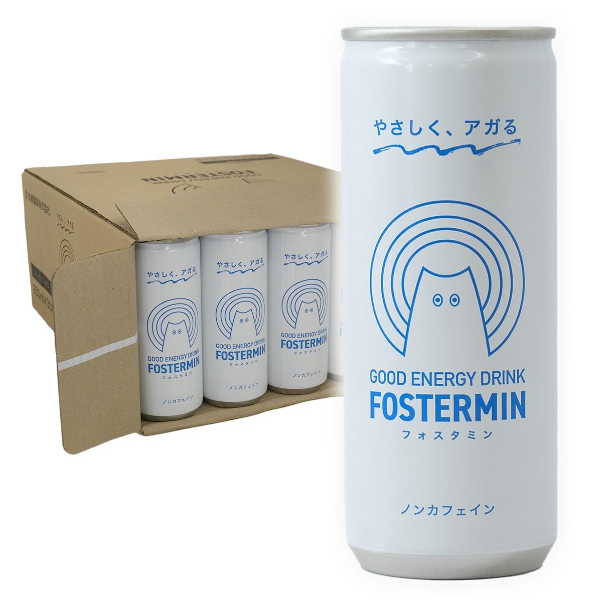 尾道健膳館 フォスタミン ノンカフェイン エナジードリンク 250ml×30本