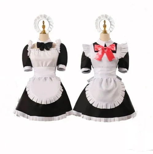 コスプレ変装仮装衣装 ぼっちざろっく! 喜多 郁代/伊地知 虹夏/後藤ひとり /メイド服