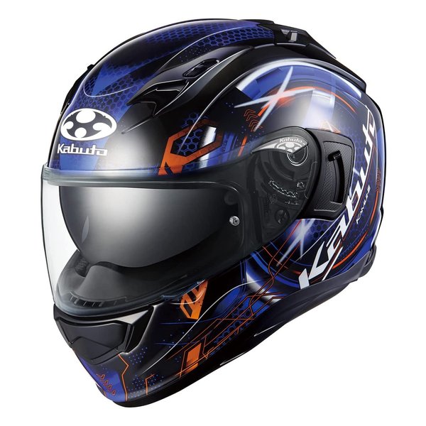 オージーケーカブト カムイ・3 エステラ フルフェイス ブラックブルー Mサイズ KAMUI-3ESTELLABKBLM 27,375円