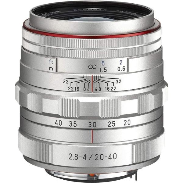 【中古】ペンタックス PENTAX 標準ズームレンズ HD ペンタックス PENTAX-DA20-40mm F2.8-4ED Limited DC WR シルバー