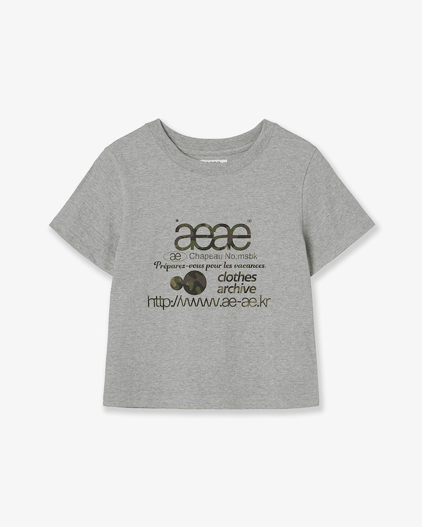 ★早期完売★AEAE★WEB LOGO CAMO T-SHIRTS★日本未入荷★大人気 ☆AEAE☆ WEB LOGO TSHIRTS CAMO (AEAE/Tシャツ・カットソー