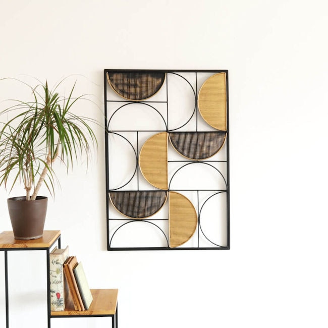 アンティーク調アイアン壁掛けウォールアート 壁飾り アートパネル 北欧 インテリア 玄関 リビング ウォールデコ（695）