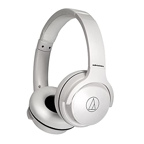 オーディオテクニカ ATH-S220BT WH ワイヤレスヘッドホン bluetooth 最大60時間再生 急速充電 低遅延モード マルチポイント対応 薄型 国内正規品 ATH-S220BT WH ホ