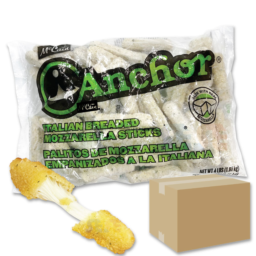 冷凍 アンカー モッツァレラチーズスティック 6袋セット1.81kg / チーズ スティック チーズフライ 伸びるチーズ おつまみ