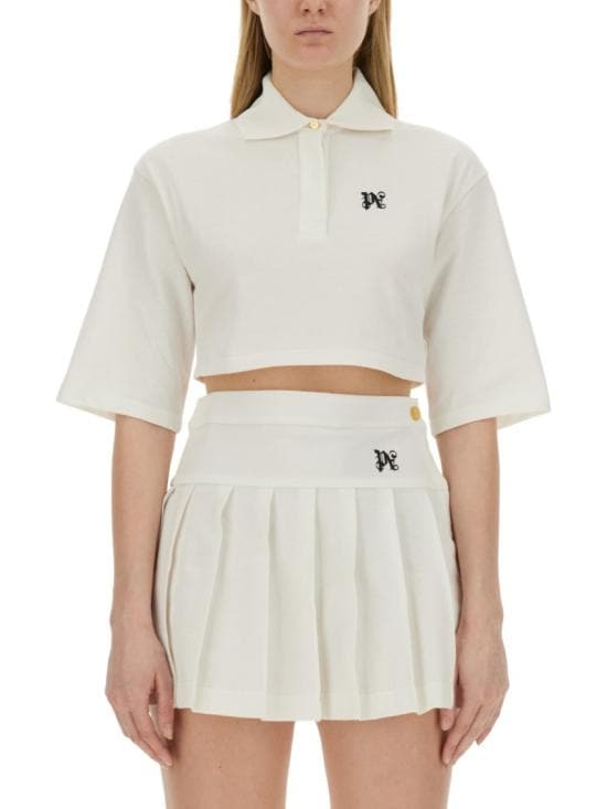 PALM ANGELS Women Tops PWGB012 S24FAB0010310 White