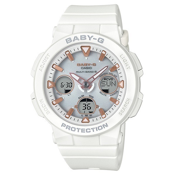 カシオ CASIO 腕時計 レディース BGA-2500-7AJF BABY-G クォーツ ホワイト