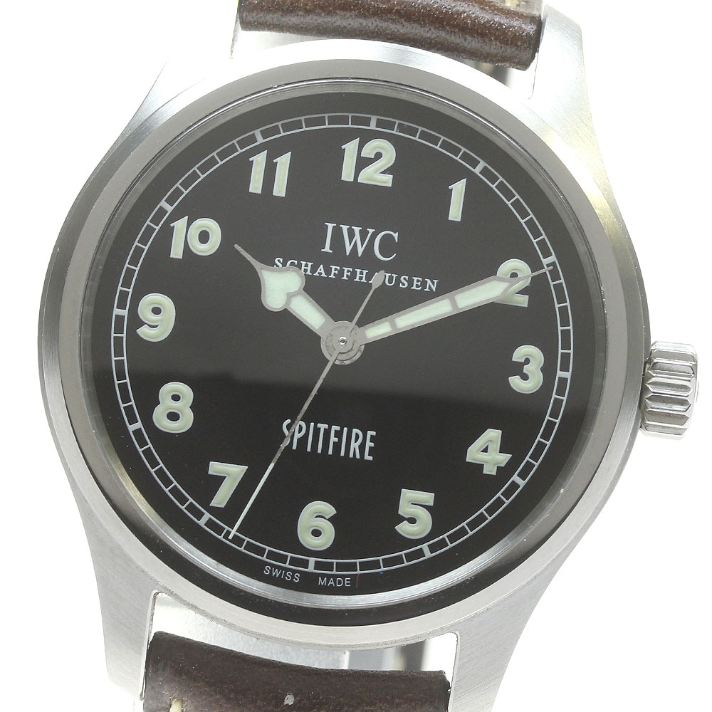 IWC IWC SCHAFFHAUSEN 3253-005 マーク15 スピットファイア バトル・オブ・ブリテン 自動巻き メンズ _845450【中古】