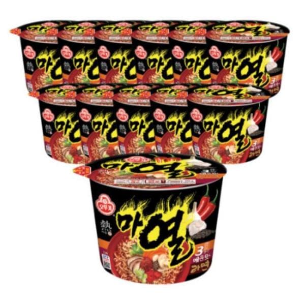 （NEW） オットゥギ マヨルラーメン 容器 カップラーメン 105g 12個 x 2個