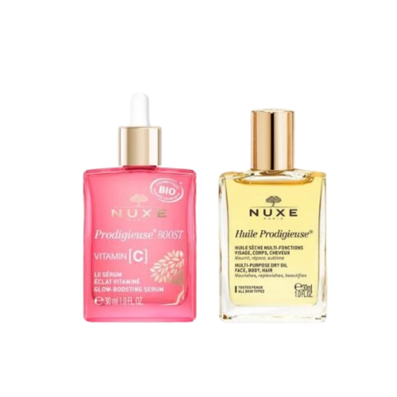 NUXEナックス プロディジュース ブースト グローブースティング セラム 30ml 企画 (+ドライオイル 30ml おまけ)