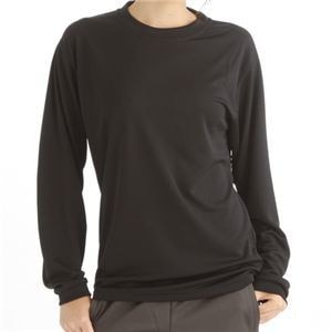 スポーツ吸汗速乾ロング袖 Tシャツ 2枚 SET ブラック Sサイズ