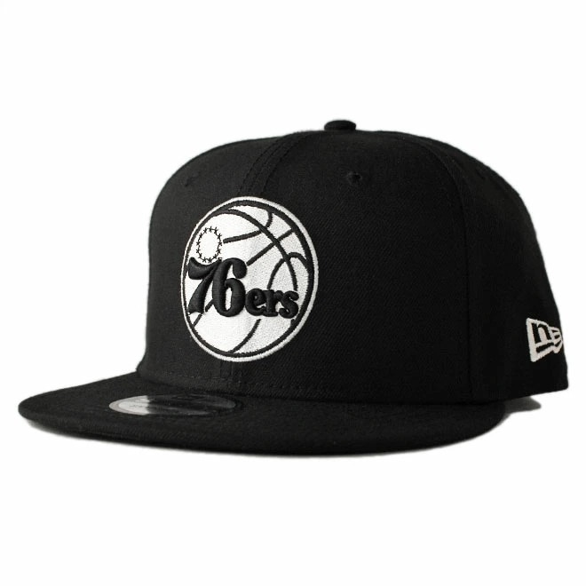 New eraスナップバックキャップ 帽子 9fifty メンズ NBA フィラデルフィア セブンティシクサーズ