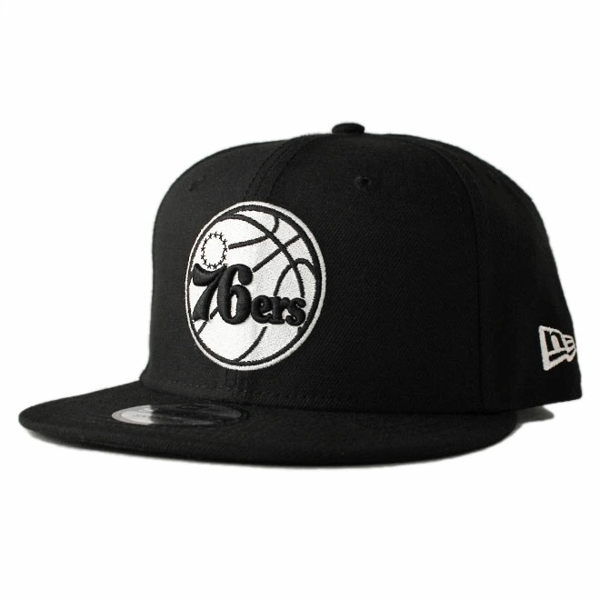 スナップバックキャップ 帽子 9fifty メンズ NBA フィラデルフィア セブンティシクサーズ帽子