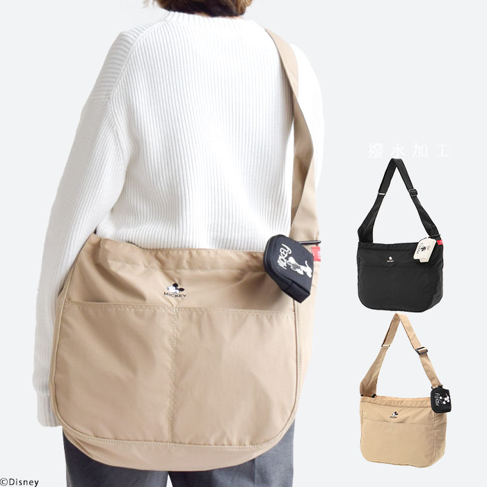 【2024秋冬新作】ManhattanPortage マンハッタン ポーテージ ショルダーバッグ ミッキー メンズ レディース ユニセックス 撥水 はっ水 MP1497TASMIC24