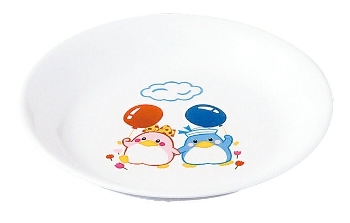 （まとめ買い）エンテック お子様食器 ベンアンドベティー おやつ皿 BB-27 [x5]