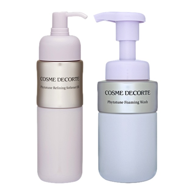 コスメデコルテ フィトチューン 2点セット リファイニング ソフナー ER＋フォーミング ウォッシュ 200ml×2 化粧水 洗顔フォーム 保湿 角質ケア スキンケア