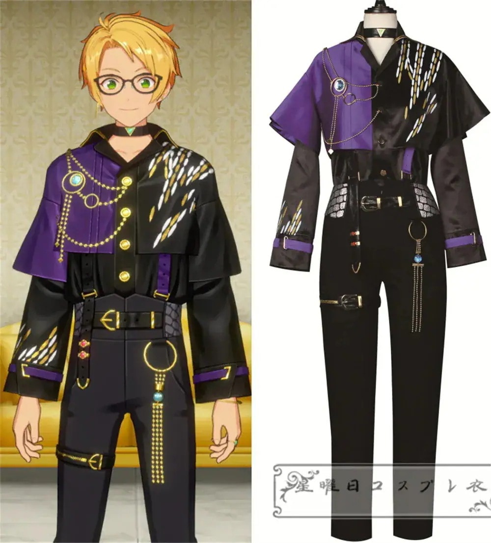 あんさんぶるスターズ！ 風 明星スバル 遊木真 コスプレ衣装 日常服 コスチューム 演出服 変装 仮装 ハロウィン イベント あんスタ COVER SONG SERIES 05 『(RE)PLAY』⁄ Trickstar 氷鷹 北斗