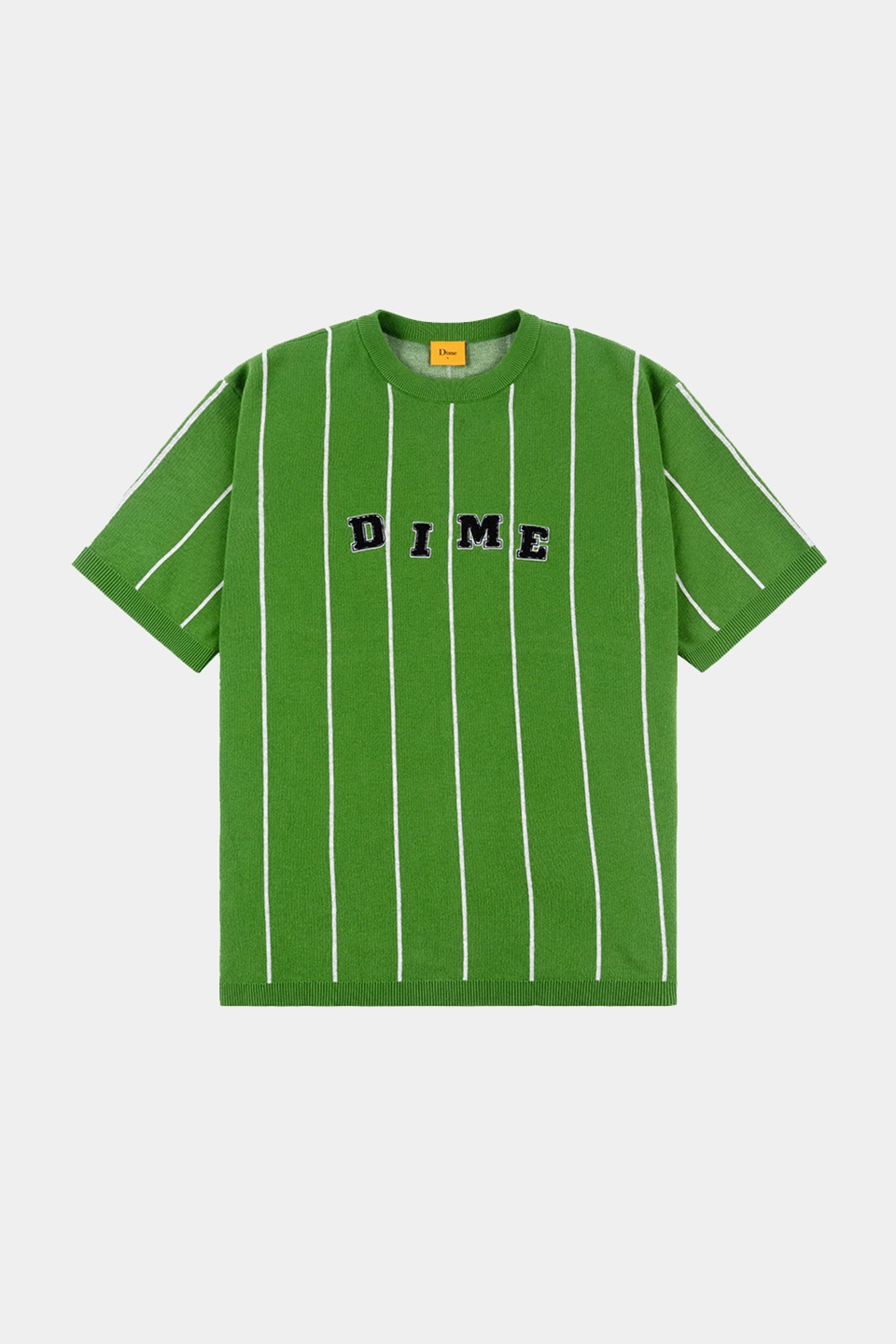 【DIME】 DIME STRIPED SS KNIT : GREEN