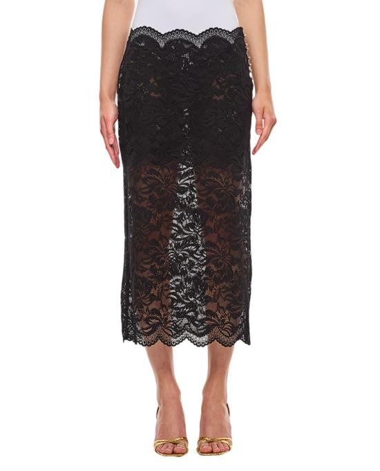PACO RABANNE Women Skirts 24AJJU598PA0170P001 Black
