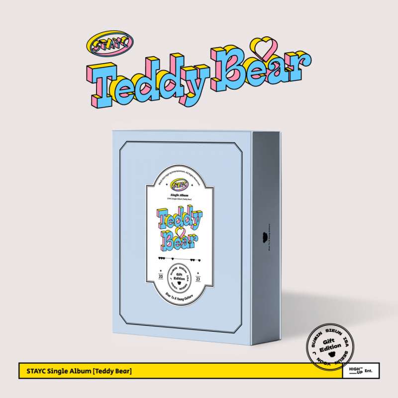 [未開封新品]限定版ステイアルバムTeddy Bearシングル4集テディベアSTAYC Gift Edition
