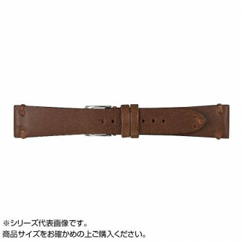 Emitta（エミッタ） 時計バンド ブッテーロ 18mm ブラウン （美錠:銀） EB-B18