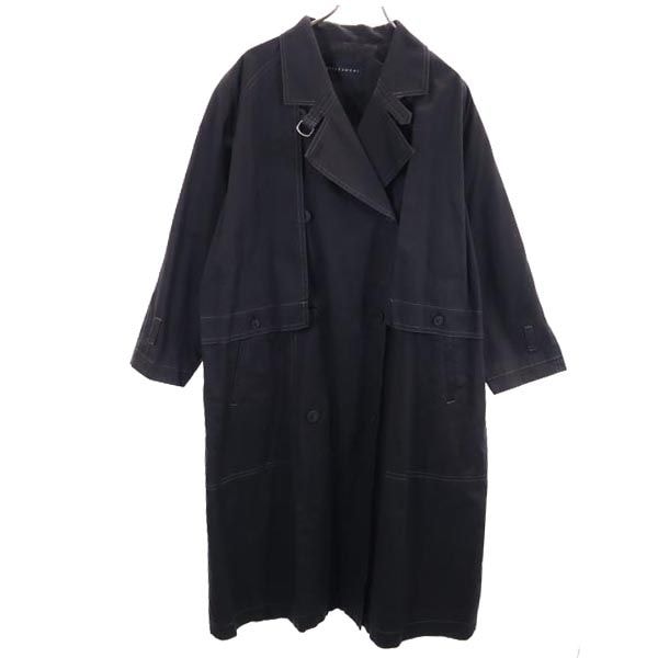 トレンチコート 9号 ブラック系 レディース