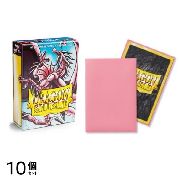 ドラゴンシールド マットカードスリーブ ジャパニーズ AT-11112 ピンク 60枚入 10個セット
