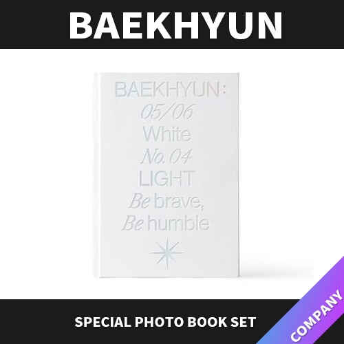 公式[BAEKHYUN:] SPECIAL PHOTO BOOK SET写真集KPOP 写真集