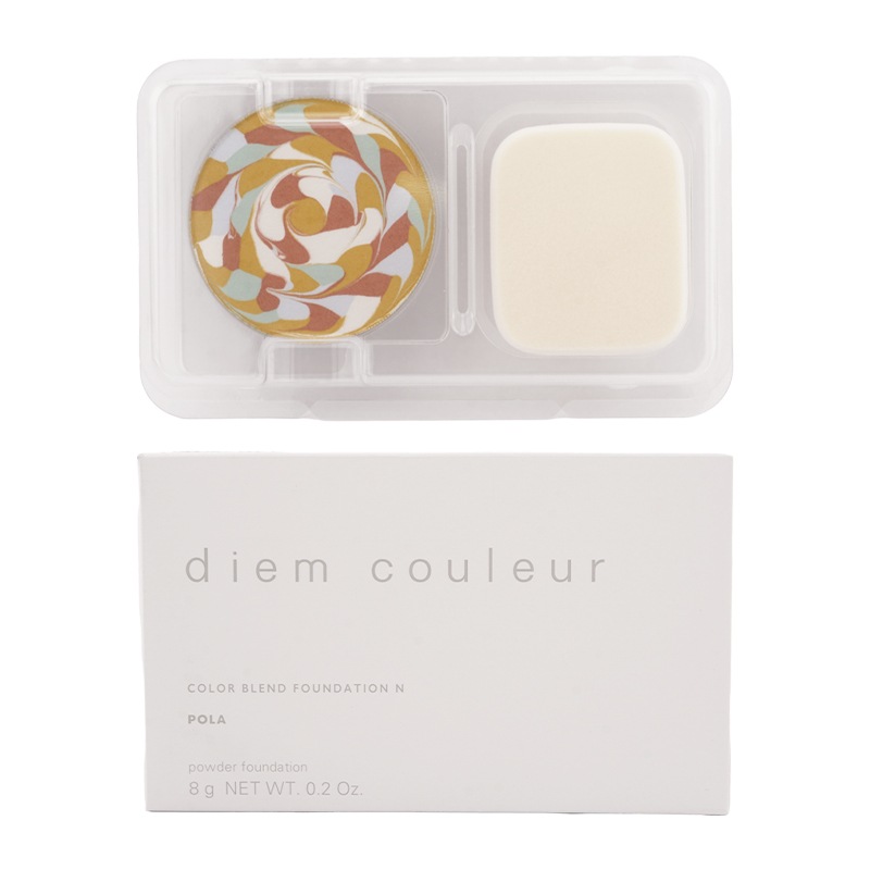 ディエム クルール カラーブレンドファンデーションN N4 リフィル 8g SPF15 PA++ 無香料 パフ付き 詰め替え用 [ギフトラッピング対応]