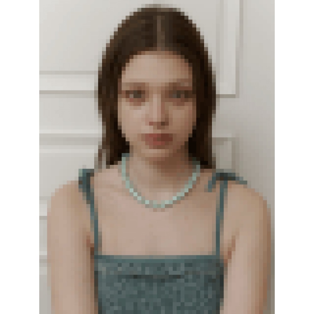 KINDABABY グリントミントパールネックレス