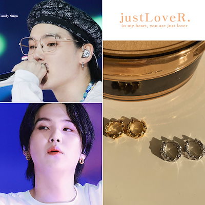 【just LoveR.】Freya Earrings〜ピアス★BTS SUGAさん着用 just LoveR.】Freya Earrings〜ピアス☆BTS SUGAさん着用 (just
