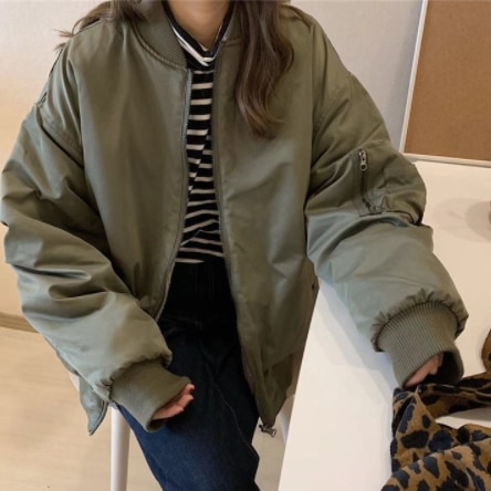 アウター パーカー ブルゾン シャンパー リバーシブル 上着 もこもこアウター 長袖