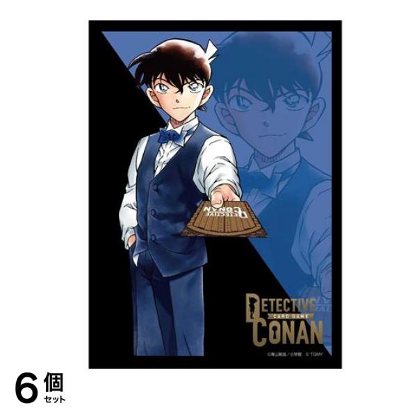 名探偵コナンTCG DXカードスリーブ 工藤新一 64枚入 6個セット