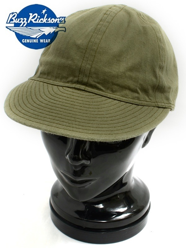 バズリクソンズ BUZZ RICKSON S キャップ メンズ 帽子 CAP MECHANICS TYPE A-3 東洋エンタープライズ 日本製 ヘリンボーン ARMY アーミー AIR FORCE