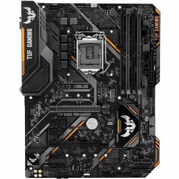 ASUS TUF B360-PRO GAMING LGA1151 (300 Series) DDR4 HDMI VGA M.2 ATX WIFI Motherboard