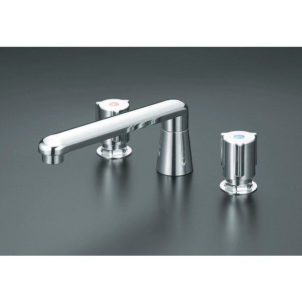 KM84GCU 2ハンドル混合栓 ナット接続 26,074円