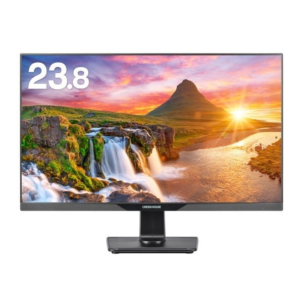 GH-LCW24L-BK ブラック [23.8型ワイド液晶ディスプレイ]