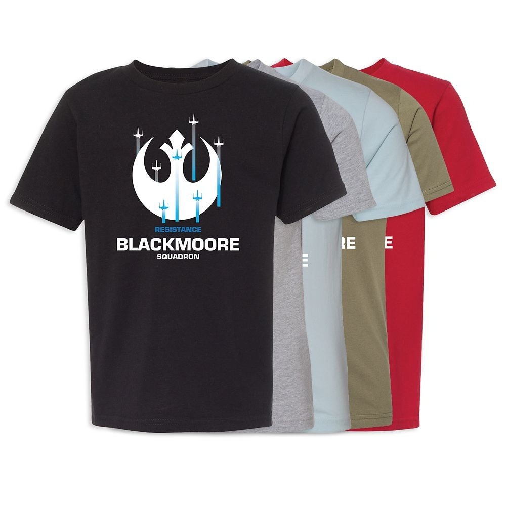 ディズニーキッズスターウォーズレジスタンススコードロンTシャツ カスタマイズ