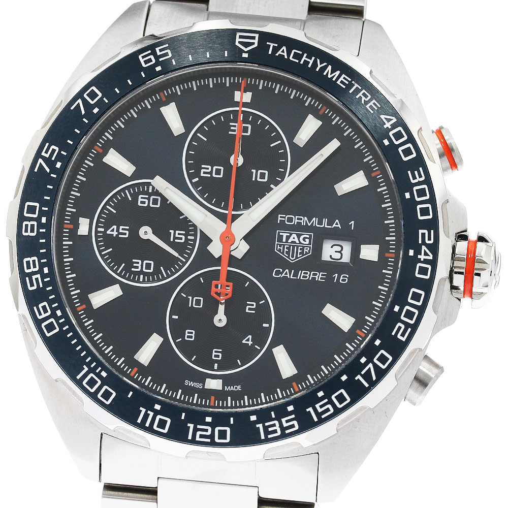タグホイヤー TAG HEUER CAZ201G フォーミュラ1 キャリバー16 クロノグラフ 自動巻き メンズ 良品 箱・保証書付き_931645【中古】