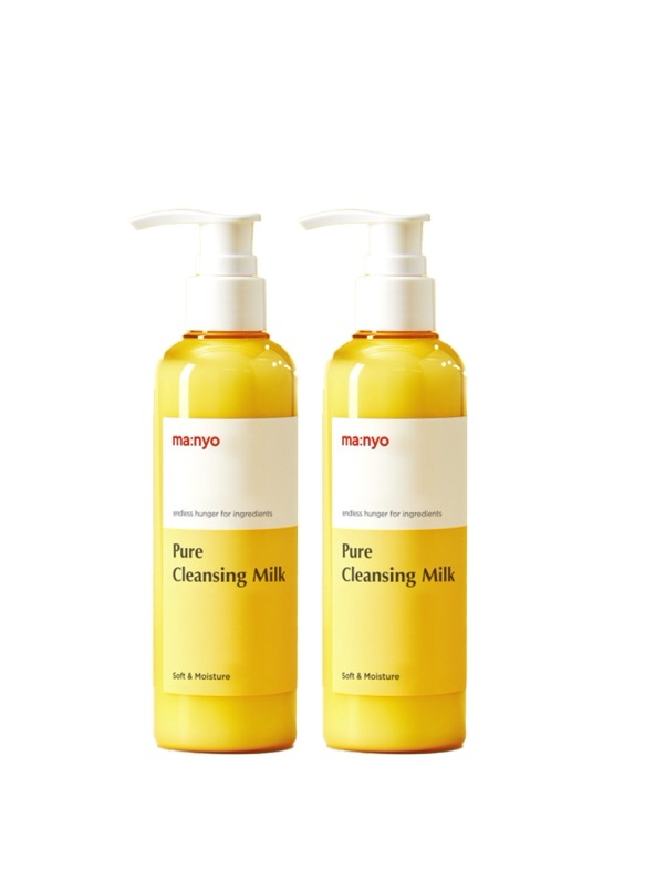 ピュアクレンジングミルク 200mL+200mL ブラックヘッドケア/老廃物ケア/PH弱酸性/米ぬかオイル成分/デイリークレンジング/低刺激/ニキビ性肌安心/目が楽なクレンジング/つっぱりなし