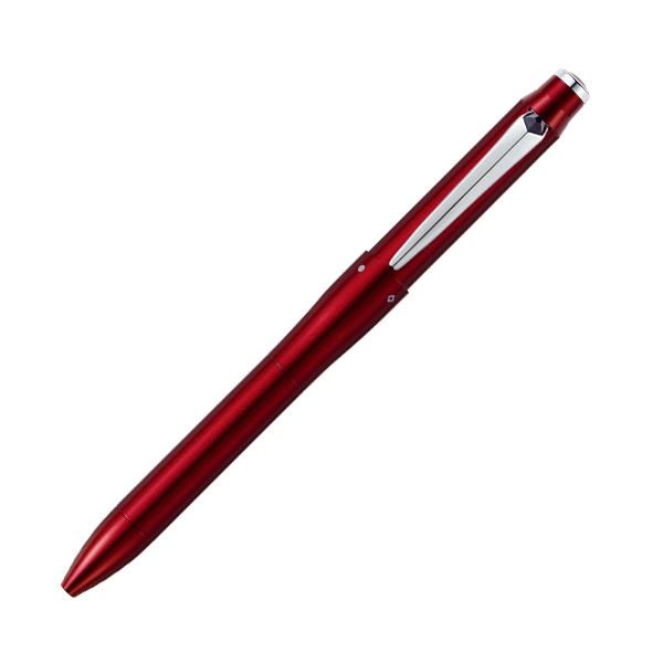 (まとめ）三菱鉛筆 多機能ペン ジェットストリームプライム 3＆1 0.5mm （軸色：ダークボルドー） MSXE450005D65 1本(×5セット)