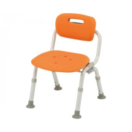 シャワーチェア ユクリア コンパクトワンタッチおりたたみN PN-L41421D オレンジ 350981 S0814