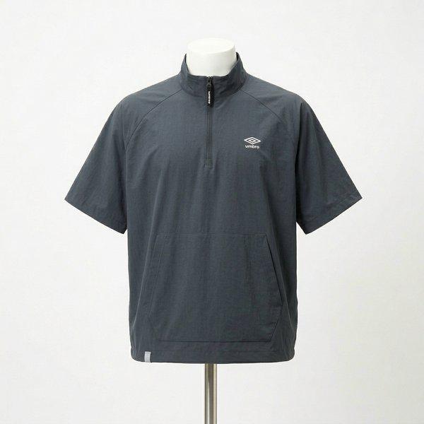 クラシック半袖スタンドネックアノラック DARK NAVY UR124CWT31 DVY0