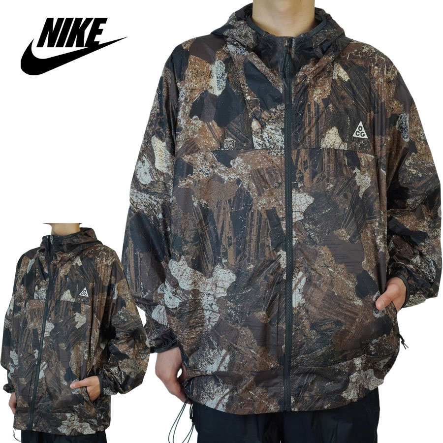 ナイキ NIKEメンズ ジャケットDN9796 ACG CINDER CONE CAMO WINDPROOF JACKETエーシージー シンダーコーン カモ ウインドプ