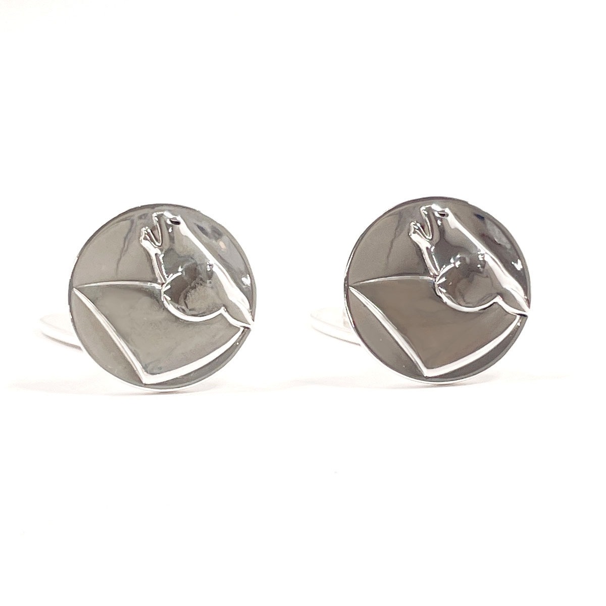 Georg Jensen ホースモチーフ カフス シルバー シルバー925 メンズ
