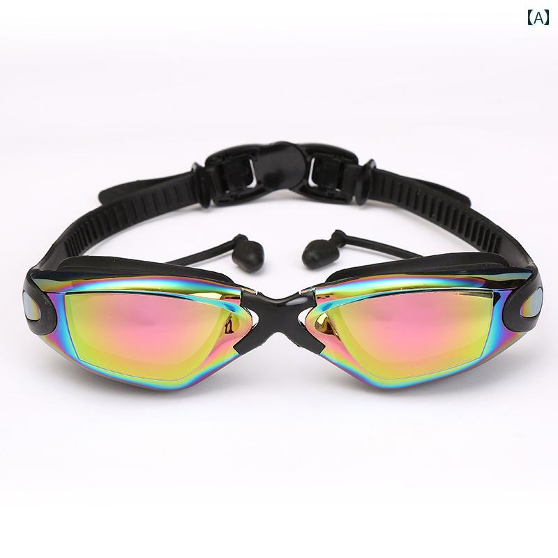 メンズ レディース スイムゴーグル 水中メガネ 大人用 おしゃれ シンプル 防曇 ずれにくい 見やすい 快適 海 ビーチ プール スイミング 水泳 競泳 コーチ レジャー アウトドア マリンスポーツ 5,445円