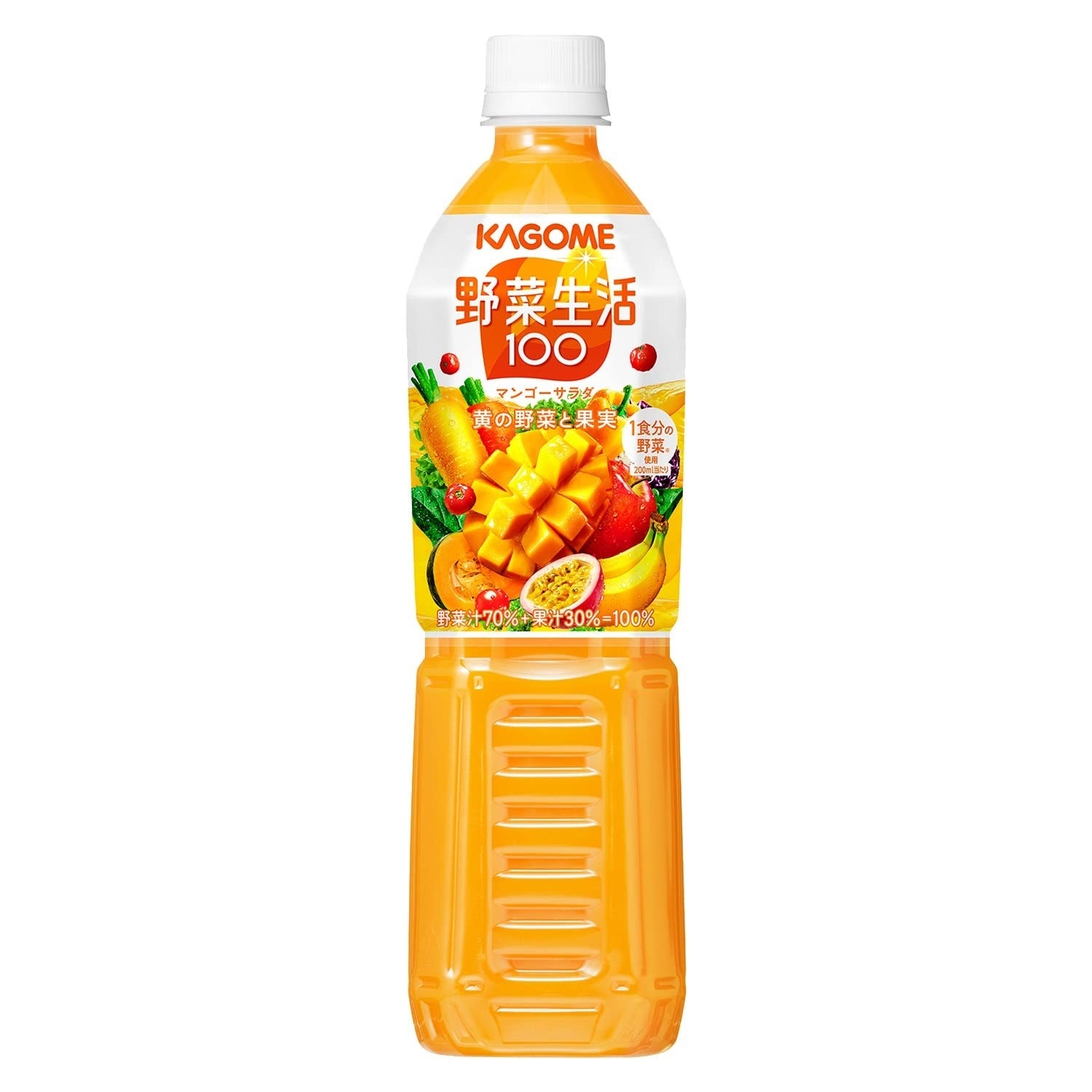 【送料無料】カゴメ 野菜生活100 マンゴーサラダ 720ml30本/2ケース 6,548円