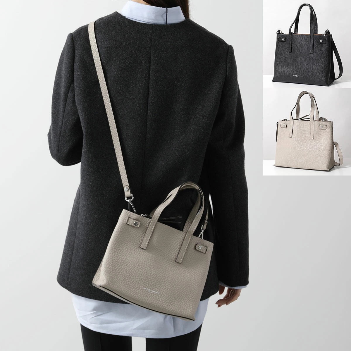 GIANNI CHIARINI ジャンニキアリーニ ショルダーバッグ ALTEA アルテア S BS 10965 RNGDBL レディース レザー ハンドバッグ 鞄 カラー2色