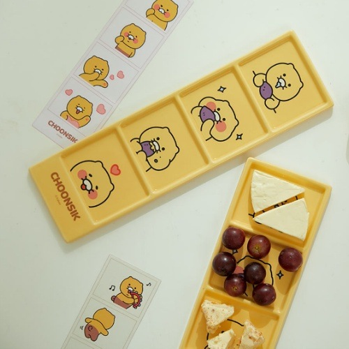 チュンシク4等分 皿 おかず皿