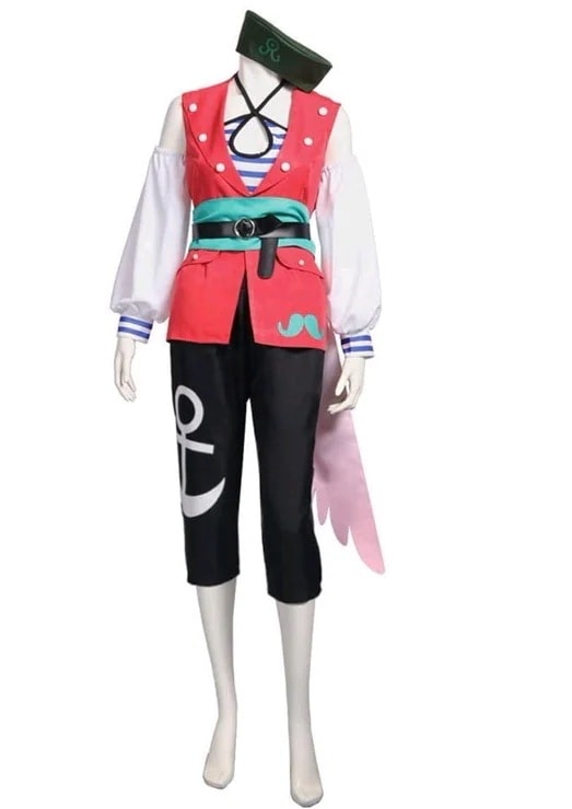 夏組第三回公演 抜錨スカイ海賊団瑠璃川幸制服ホビーアニメコスチュームイベントオーダーメイド可能仮装